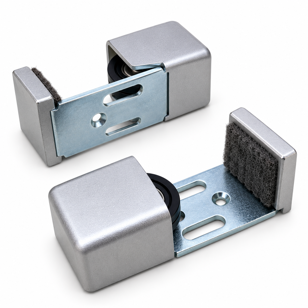 Guía de Piso con Rodillo para Puerta Automática Deslizante - Image 3