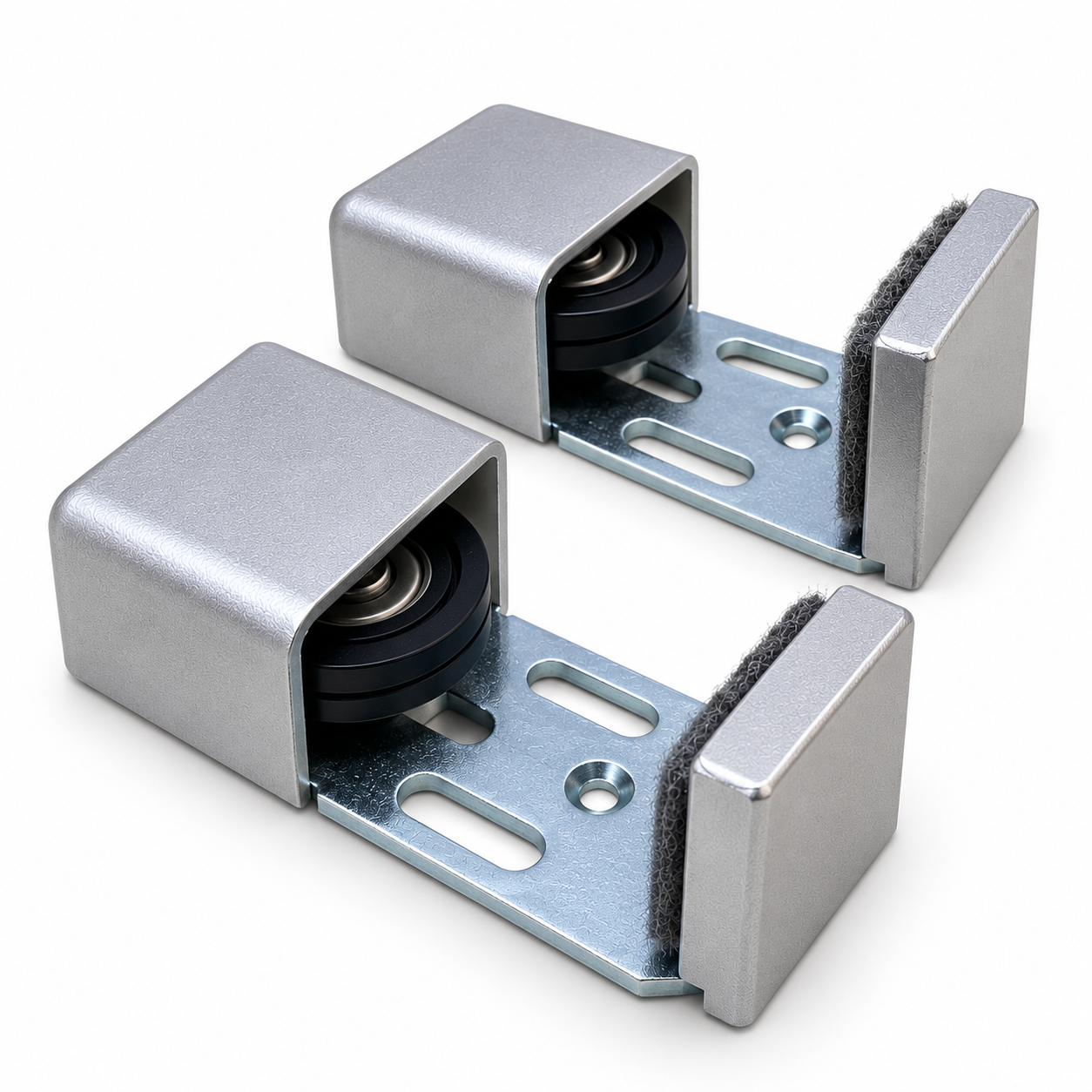 Guía de Piso con Rodillo para Puerta Automática Deslizante - Image 2